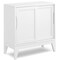 Simpli Home Harper Solid Wood 30" WideMid Century Modern Low Storage Cabinet